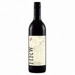 A bottle of HRW Zinfandel Napa Valley red wine, featuring a cream-colored label with a barrel illustration and black text, set against a plain white background.